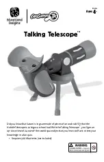 Preview for 1 page of Educational Insights GeoSafari Jr. Talking Telescope Manual