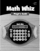 Educational Insights Math Whiz Player'S Manual preview