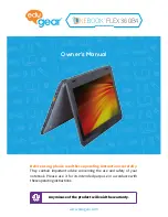 EDUGEAR ONEBOOK FLEX 360B2 Owner'S Manual preview