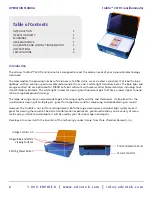 Preview for 2 page of Edvotek TruBlu 2 Operation Manual