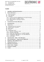 Preview for 2 page of EDWANZ group Deutronic DBL-MPC4 Series Manual