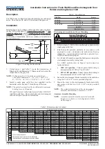 Preview for 1 page of Edwards Signaling 1509 Series Installation Instructions