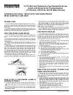 Edwards Signaling 517TCSB Series Installation Instructions Manual предпросмотр