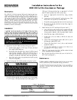 Предварительный просмотр 1 страницы Edwards Signaling 6538-G5 Installation Instructions