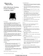 Предварительный просмотр 1 страницы Edwards Signaling 94PLEDM Series Installation Sheet