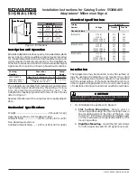 Edwards Signaling Adaptatone 5530M-485 Series Installation Instructions Manual preview