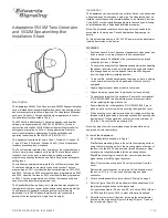 Предварительный просмотр 1 страницы Edwards Signaling Adaptatone 5532M Installation Sheet