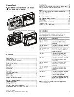 Preview for 1 page of Edwards Signaling SuperDuct ESD-4WJ Technical Bulletin