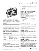 Edwards Signaling SuperDuct ESD-SJ Installation Sheet preview