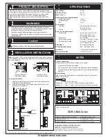 Preview for 71 page of EDWARDS SYSTEMS TECHNOLOGY EST2 Installation Sheets Manual