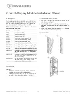 Edwards 3-24R Installation Sheet предпросмотр