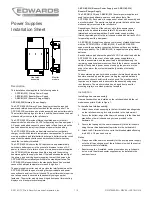 Предварительный просмотр 1 страницы Edwards 3-PPS/M Installation Sheet