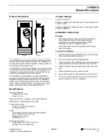 Предварительный просмотр 1 страницы Edwards 3-REMICA Manual