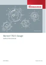 Edwards Barocel 7025 Instruction Manual preview