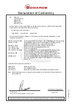 Предварительный просмотр 2 страницы Edwards E-LAB 2 Instruction Manual