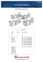 Предварительный просмотр 1 страницы Edwards E1M175 Instruction Manual