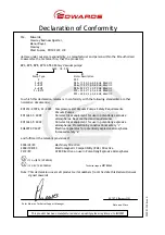 Предварительный просмотр 3 страницы Edwards E1M175 Instruction Manual