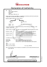 Предварительный просмотр 4 страницы Edwards E1M175 Instruction Manual