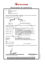 Предварительный просмотр 5 страницы Edwards E1M175 Instruction Manual