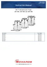 Edwards nEXT240 Instruction Manual предпросмотр