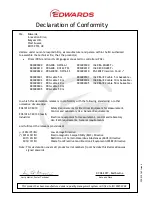 Предварительный просмотр 2 страницы Edwards PGC202 Instruction Manual