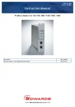 Preview for 1 page of Edwards SCU-1400 Instruction Manual