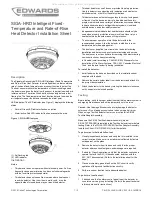 Edwards SIGA-HRD Installation Sheet предпросмотр