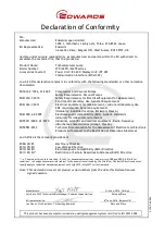 Preview for 2 page of Edwards STP-iX455 Instruction Manual