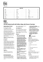 Edwards TruWave Instructions For Use Manual предпросмотр