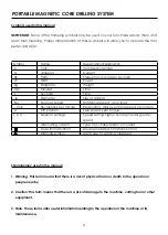 Preview for 6 page of EDX Mag Drill EM16 Manual