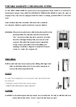 Preview for 11 page of EDX Mag Drill EM16 Manual