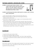 Preview for 12 page of EDX Mag Drill EM16 Manual