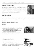 Preview for 13 page of EDX Mag Drill EM16 Manual