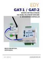 EDY GAT-1 User Manual предпросмотр