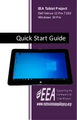 Предварительный просмотр 1 страницы EEA Dell Venue 11 Pro 7130 Quick Start Manual