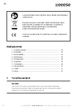 Preview for 30 page of eeese Vigga 2516 User Manual