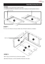 Предварительный просмотр 2 страницы EefaCo.Store 88 5536 951 Assembly Instructions