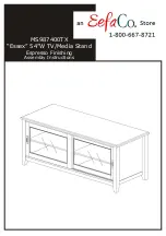 Предварительный просмотр 1 страницы EefaCo.Store Essex MS987400TX Assembly Instructions Manual