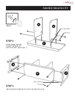 Предварительный просмотр 3 страницы EefaCo.Store Home Styles Hanover 88 5532 09 Assembly Instructions