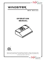 EefaCo.Store Windster WS-38 series Operation Manual предпросмотр