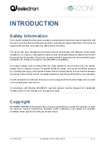 Preview for 8 page of Eelectron Horizone Mini IN00M02WEB Installation Manual