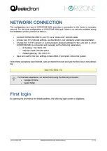 Preview for 11 page of Eelectron Horizone Mini IN00M02WEB Installation Manual