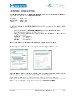 Preview for 9 page of Eelectron HORIZONE Commissioning Instructions