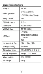 Preview for 5 page of Eelink GPT49 User Manual