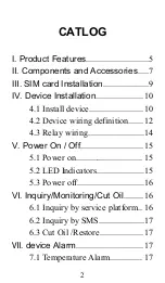 Предварительный просмотр 2 страницы Eelink TK418 User Manual