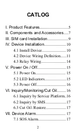 Preview for 2 page of Eelink TK419 Series User Manual