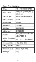 Preview for 6 page of Eelink TK419 Series User Manual