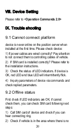 Preview for 20 page of Eelink TK419 Series User Manual