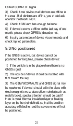 Preview for 21 page of Eelink TK419 Series User Manual