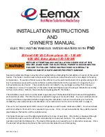 EemaX 208 VAC Owner'S Manual preview